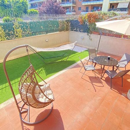Sun Nest Apartment - Terrace & Garage Fiumicino Exterior photo